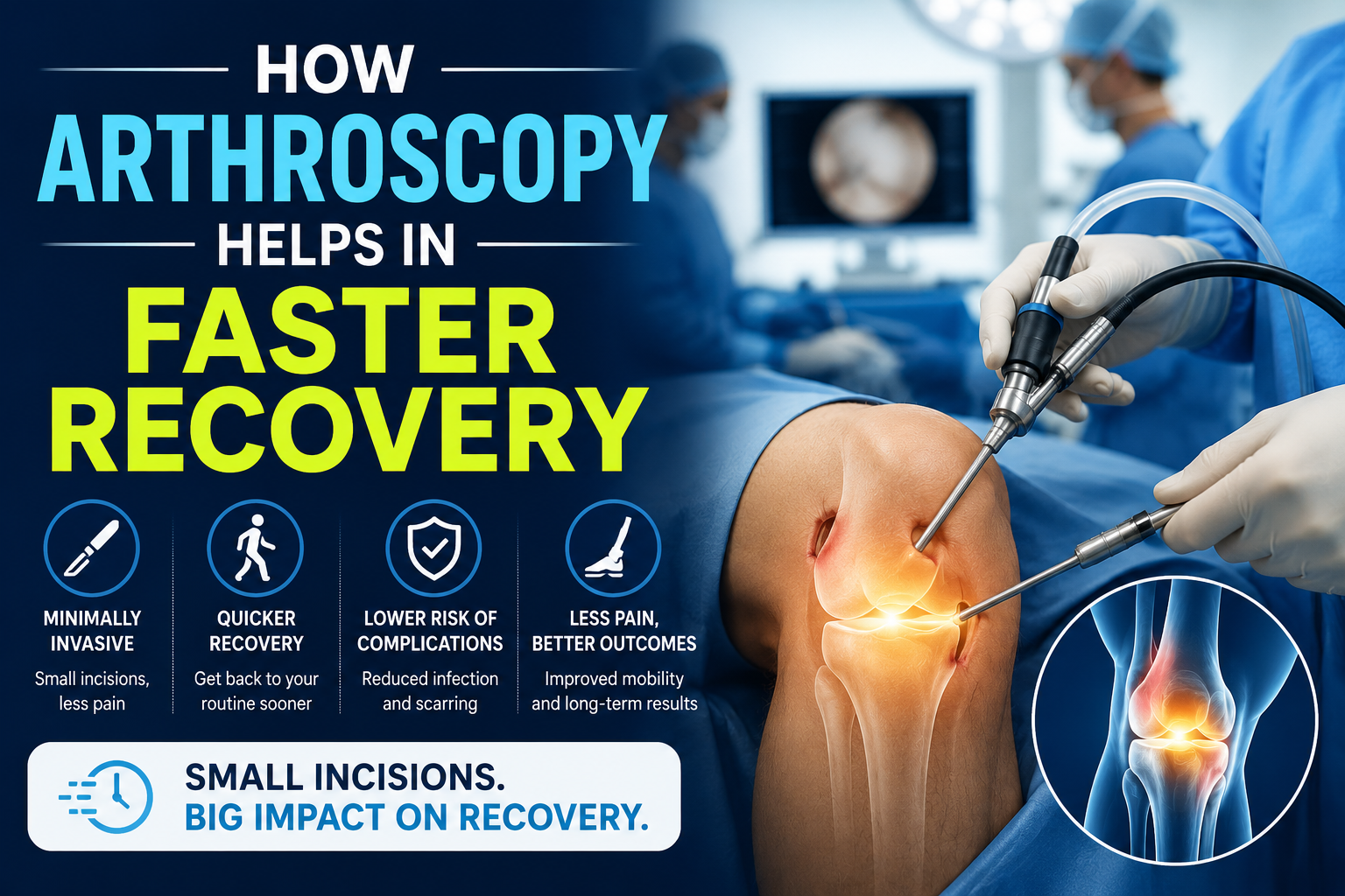 How Arthroscopy Helps in Faster Recovery