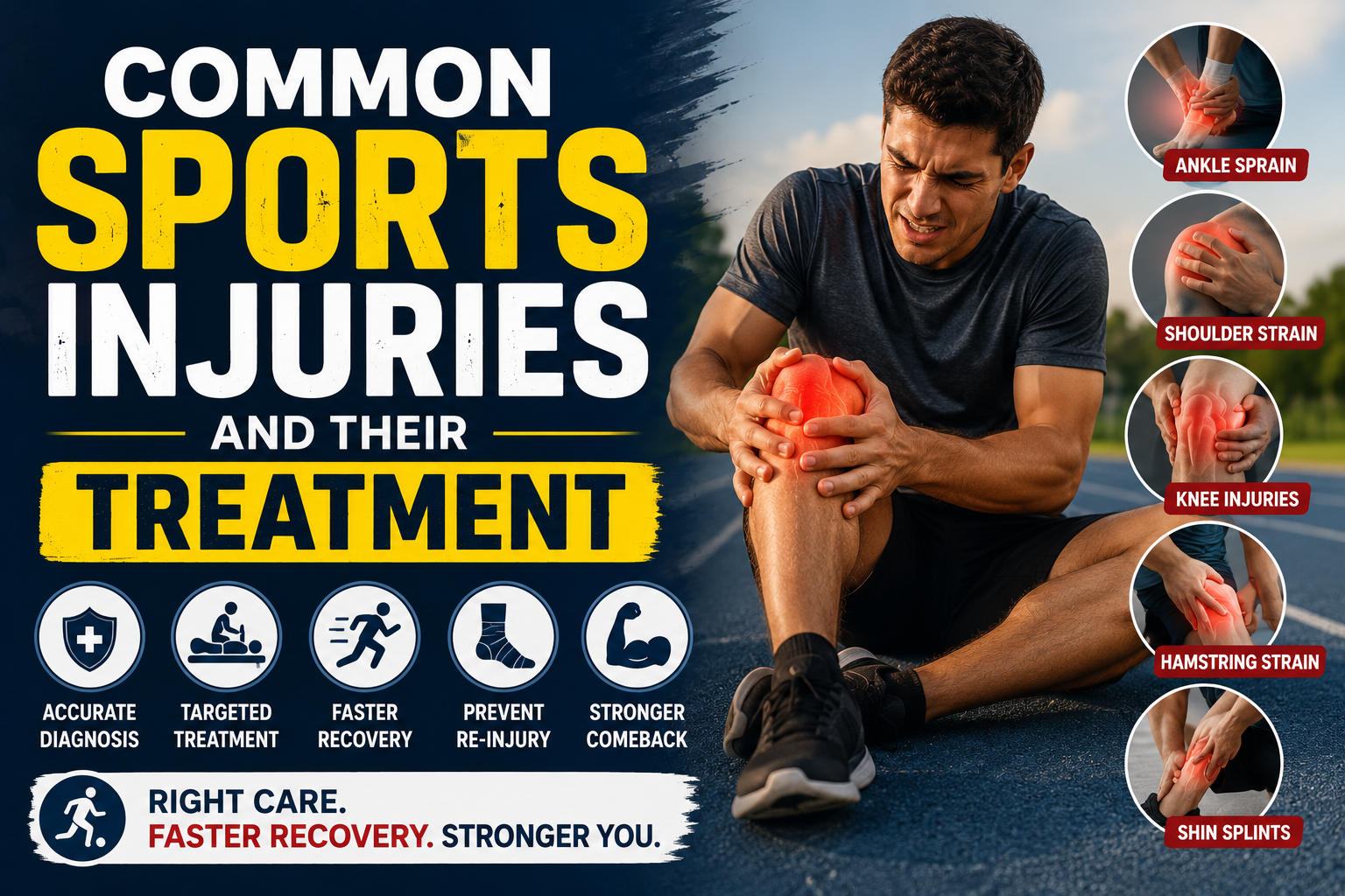 Common Sports Injuries and Their Treatment